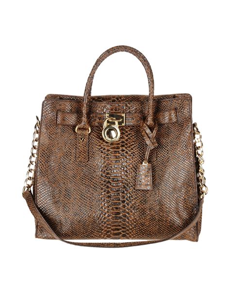 michael kors black and brown bag|michael kors handbags tote brown.